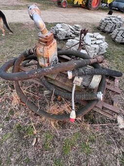 Výkonné kalové čerpadlo za traktor – trojbodový záves, kompl