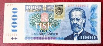 1000 Korún 1985 (SK-kolok)