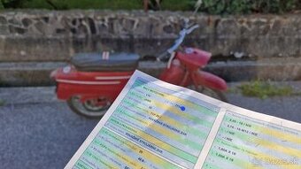 Jawa 20 Pionier s TP a ŠPZ - L1e