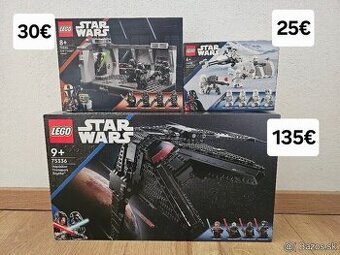 NOVÉ LEGO STAR WARS sety
