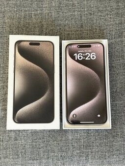 iPhone 15 Pro Max 256 GB – Top stav + príslušenstvo