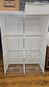 Predam 3 klietky 2GR Art.420, 90cm, biele