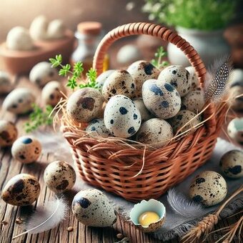 Predám domáce prepeličie vajíčka 🥚