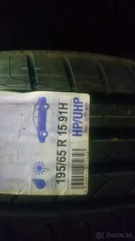 Plechove disky a letne pneu 195/65 R15 - renault megane2