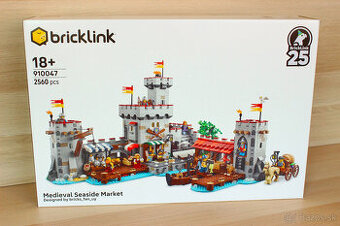 LEGO Bricklink 910047 Středověké tržiště u moře v TOP STAVU