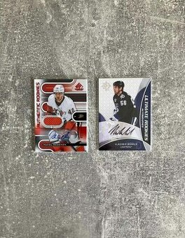 Hokejové podpísané auto karty NHL hráčov