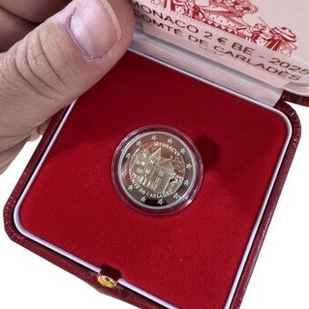 2€ minca Monako 2025 - Grofstvo Carlades