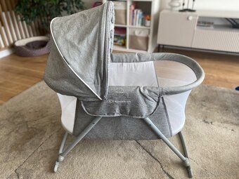 Kinderkraft postielka/koliska 3v1 Lovi Grey