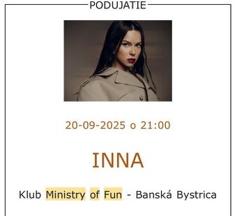 INNA ministry of fun