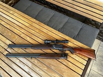 Predám ZH 104 7x57R / 12-70 + brokové hlavne 12-70 / 12-70