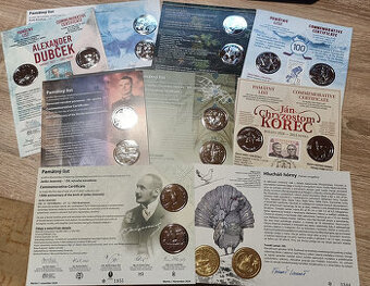 pamätný list k 10€ a 20€ minciam / euro mince