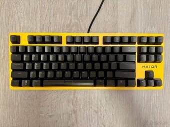 Mechanická klávesnica Hator Rockfall EVO TKL - 1