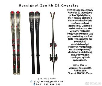 Lyže Rossignol Zenith 170cm