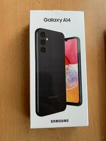 SAMSUNG Galaxy A14, 4GB/64GB, Black NOVY, NEROZBALENY