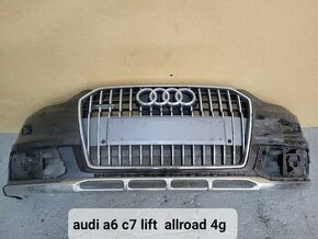 Audi a6 c7 allroad naraznik  lift 4g0853653q - 1