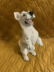 Porcelanovy pes Rosenthal skotsky terier