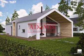 Predám 4-izb. bungalov dokončený Cestice,140m2, obecná voda