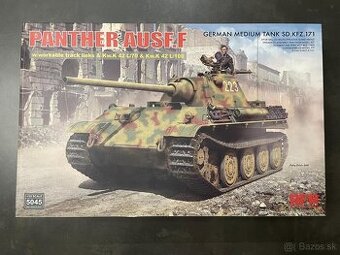 1:35 Panther Ausf. F workable tracks + DOPLNKY (RFM 5045 + R