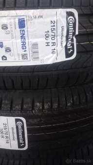 215/70r16 Continental ultra contact letné