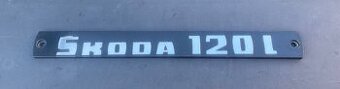 Nápis Skoda 120L, nový original