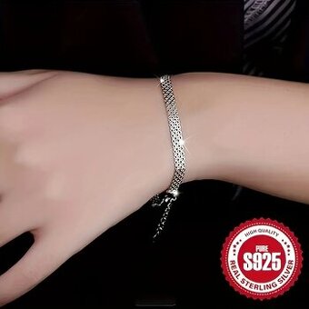 Nový elegantný náramok S925 pre ženy
