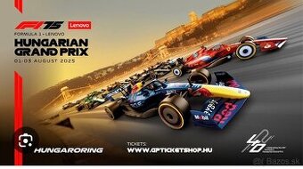 Kúpim 2 listky na F1 Hungaroring - General admission