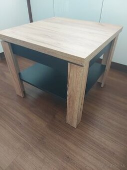 Rozkladaci konferencny stolik Mazzoni dub artisan 65x65cm