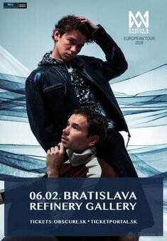 Marcus&Martinus lístok na koncert v Bratislave