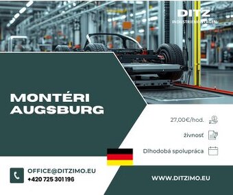 Montéri dlhodobý projekt pri Augsburgu