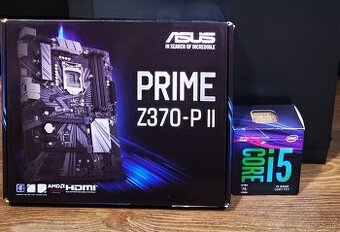 ASUS PRIME Z370 + Intel core i5 - 8400