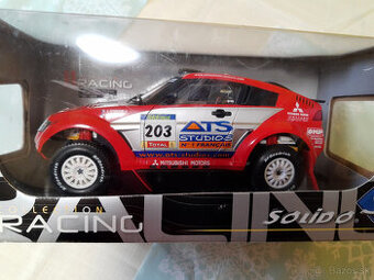 Kovové auta rallye v mierke 1/18