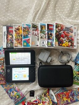 Nintendo 3DS XL + Hry + Modded card