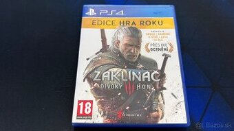 🎮 Zaklínač 3: Divoký hon – Edícia Hra roku PS4, bezch.stav