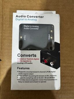 Digitálny-analógový audio prevodník
