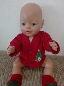 Svetríky s topánkami pre 43 cm baby born bábiky