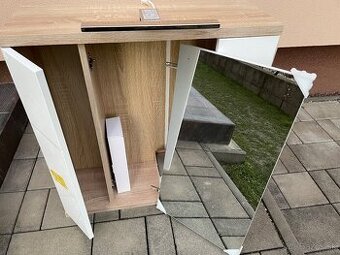 Zrkadlová skrinka Bari E70 3D0S dub sonoma