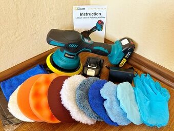 AKU orbitálna / excentrická leštička na auto 8-rýchlostná