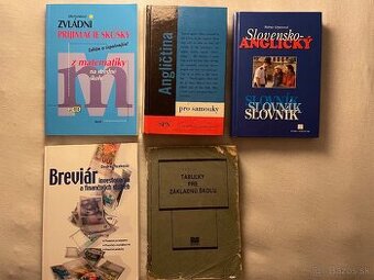 Učebnice, slovníky