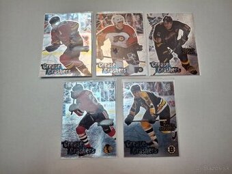 Hokejove karty,karticky - 1995/96 Crease Crashers