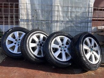 Sada diskov aj s pneu Škoda 185/60 r14 6jx14H2 ET43