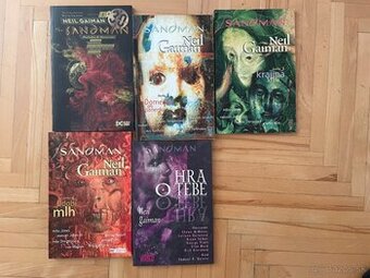 Sandman 1–5 – Neil Gaiman, 1. diel EN, ostatné CZ