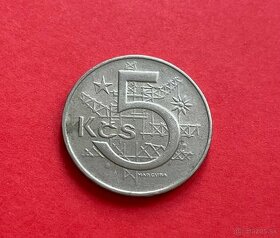 5 koruna 1967 - 1