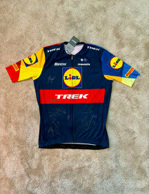 Podpísaný dres UCI team LIDL TREK