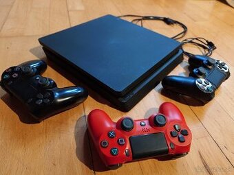 Playstation PS4 Slim 500GB + 2x DualShock ZNÍŽENÁ CENA