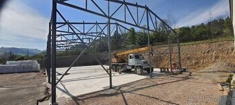 KONŠTRUKCIA HALY 12x18x4m