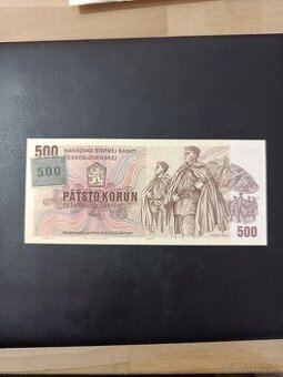Bankovka 500Kčs 1973 kolok