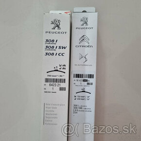 Stierače Peugeot 308 I. / P 308 SW I. / C4 II. / DS4