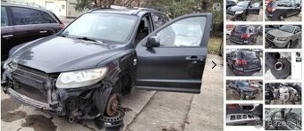Hyundai Santa Fe 2.2 CRDi 2008 predám DVERE, KAPOTA, PREVODO
