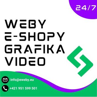 💻 Profesionálna tvorba webov, e-shopov, grafiky a videa 🛒