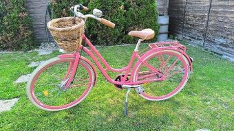 Dámsky mestský retro bicykel